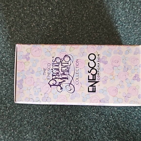 NIB Vintage Precious Moments I believe rosary holder 3.5in - Picture 4 of 4